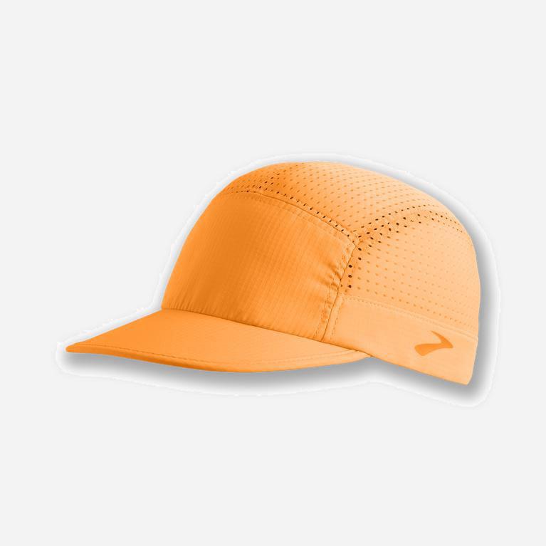 Brooks Propel Mesh Israel - Women's Running Hat - Fluoro Orange (35097-YNRH)